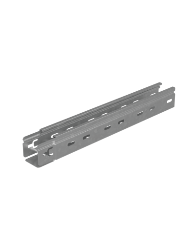 L-профиль перфорированный 32х32х2,5 L2000 мм КМ-профиль (L32-32-2.5-2000) в Батайске Аксессуары для лотков Pintop.ru