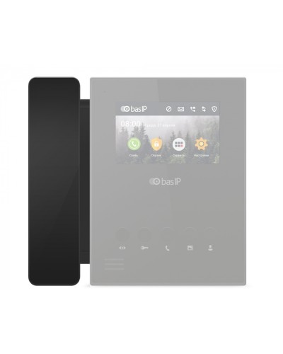 Аудиотрубка дополнительная BAS-IP SP-AU BLACK в Батайске Абонентские IP устройства Pintop.ru