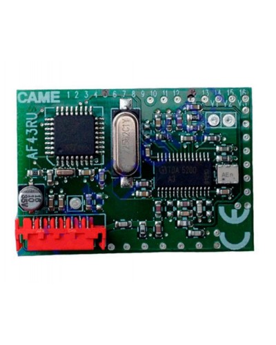 Плата радиоприемника встраиваемая Came 001AF43RU в Батайске Устройства радиоуправления для шлагбаумов и автоматики Pintop.ru
