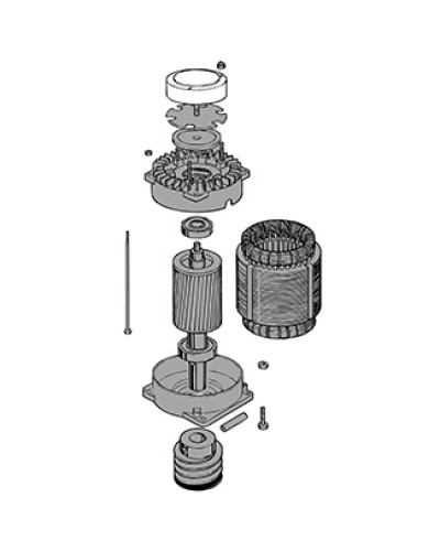 Электродвигатель C-BY Came 119RIC036 в Батайске Запчасти для шлагбаумов и автоматики Pintop.ru