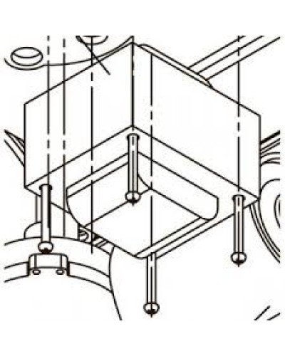 Корпус приемника DIW01 DBC01 Came 119RIR258 в Батайске Запчасти для шлагбаумов и автоматики Pintop.ru
