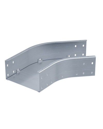 Угол горизонтальный 45 градусов 80х300, 2,0 мм DKC SCH830K в Батайске Аксессуары для лотков Pintop.ru