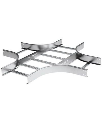 Х-ответвитель 50х300 R-300 DKC (LX5303K) в Батайске Аксессуары для лотков Pintop.ru