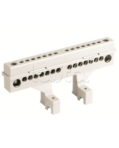 Блок клеммный (2х8 модуля + суппорты) в комплекте с крепежом DKC 87508 в Батайске Клеммные колодки Pintop.ru