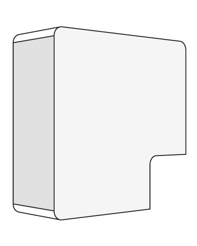 Угол плоский 30x10 APM (40 шт/уп) DKC 00408 в Батайске Аксессуары для кабель-канала Pintop.ru
