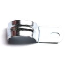 Держатель оцинкованный односторонний, д.10мм с крепежным отверстием 8,5х6 мм DKC (53329)