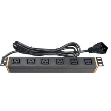 Блок распределения питания для 19" шкафов DKC R519SH6CB