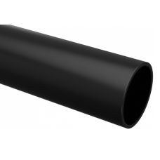 Труба гладкая ПВХ жесткая d16 мм (3 м) (156 м/уп) черная EKF-Plast (trg-16b-3m)