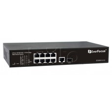 Коммутатор PoE 8-портовый EverFocus ES0812-31