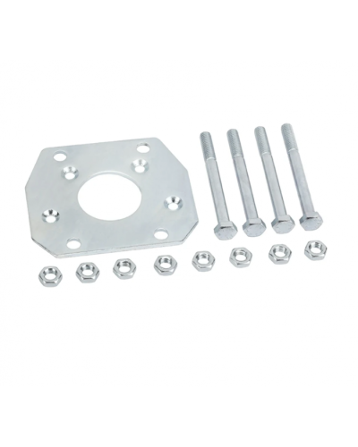 Пластина монтажная с анкерами для стойки Faac 737100 в Батайске Запчасти для шлагбаумов и автоматики Pintop.ru