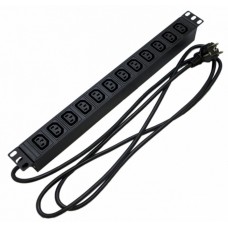 Блок розеток Hyperline SHE19-12IEC-2.5EU