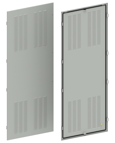 FORMAT Панель боковая вентилируемая 2000х800мм IP31 (2шт/компл) IEK (FO-00-PSV-200-080-31) в Батайске Аксессуары для стоек и шкафов Pintop.ru