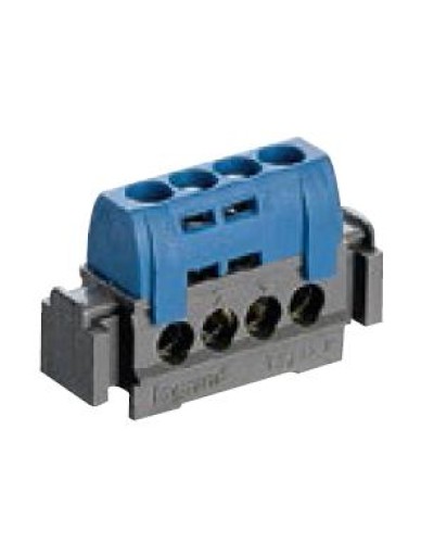 Клеммник синий 4х1.5-16 мм2 LEGRAND 004840 в Батайске Клеммные колодки Pintop.ru