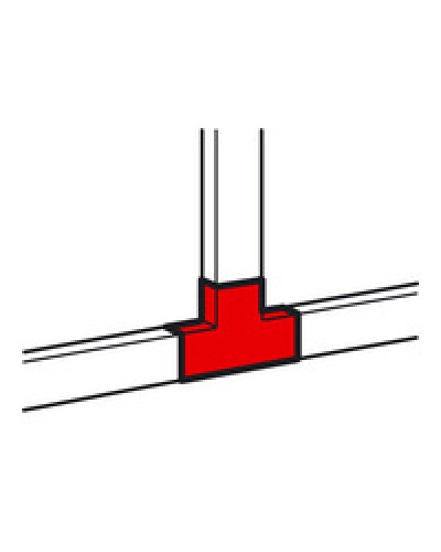 Тройник для кабель-канала METRA 20x12 Legrand (638124) в Батайске Аксессуары для кабель-канала Pintop.ru