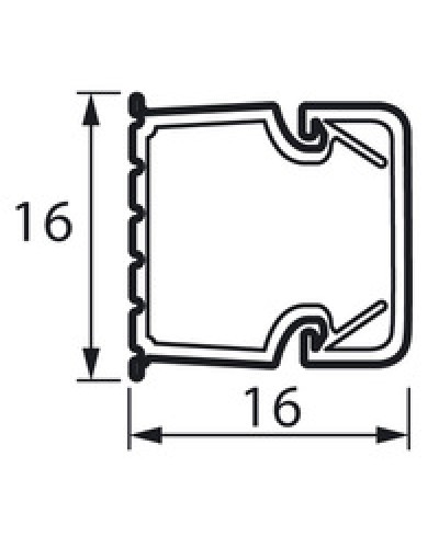 Кабель-канал METRA 16x16 Legrand (638191) в Батайске Кабель-канал Pintop.ru