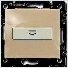 Выключатель c картой 10А слоновая кость Valena Legrand 774134