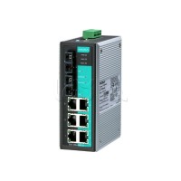 Коммутатор управляемый промышленный 8-портовый Moxa EDS-408A-MM-SC-T