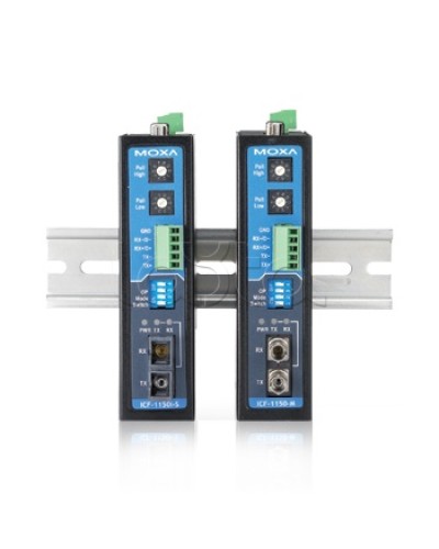 Конвертор RS-232/422/485 в оптику SC Moxa ICF-1150-S-SC в Батайске Дополнительное оборудование для ОПС Pintop.ru