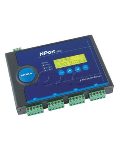Сервер 4-портовый RS-422/485 в Ethernet Moxa NPort 5430 в Батайске Дополнительное оборудование для ОПС Pintop.ru