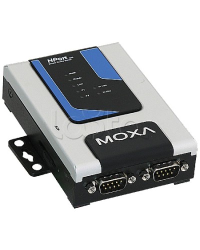 Сервер 2-портовый RS-232/422/485 в Ethernet Moxa NPort 6250 в Батайске Дополнительное оборудование для ОПС Pintop.ru