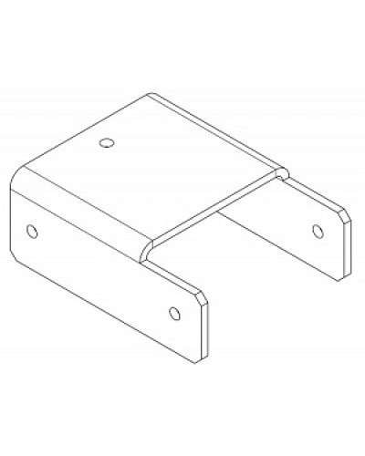 Накладка прямая нижняя PERCo-MB-16.4 в Батайске Дополнительное оборудование для СКУД Pintop.ru