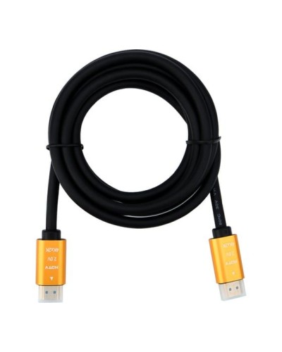 Кабель HDMI - HDMI 2.0, 2м, Gold REXANT 17-6104 в Батайске Системы видеонаблюдения Pintop.ru