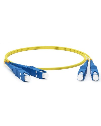 Патч-корд оптический соединительный (SM), 9/125 (OS2), SC/UPC-SC/UPC, (Duplex), LSZH, 1м 50-2011 в Батайске Патч-корды оптические Pintop.ru