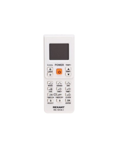 Пульт универсальный для кондиционеров RX-101AII REXANT 38-0103 в Батайске Системы видеонаблюдения Pintop.ru