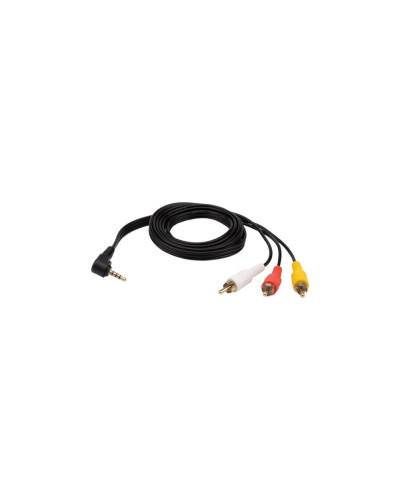 Шнур 3.5мм 4C Plug - 3 RCA Plug 1.5 м (GOLD) REXANT (17-4412-4) в Батайске Патч-корды и пигтейлы Pintop.ru