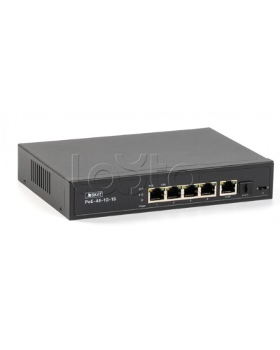 Коммутатор Бастион SKAT PoE-4E-1G-1S в Батайске Коммутаторы Pintop.ru