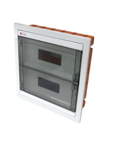 Щиток скрытой установки, 24 модулей, IP40 Экопласт 46024 в Батайске Боксы для автоматов Pintop.ru