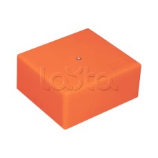 Коробка огн. с глад. стенками,без галогена, IP41, 6P, (1,5-6мм2) (оранж) ОКЛ Экопласт (46241HF)