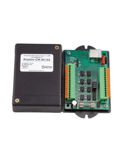 Контроллер коммутации управляемый по USB интерфейсу Promix-CM.WI.02 в Батайске Контроллеры Pintop.ru