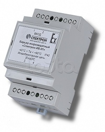 Барьер искрозащиты для цепей питания Спектрон-ИБ-01 в Батайске Устройства защиты операционных процессоров (ОПС) Pintop.ru