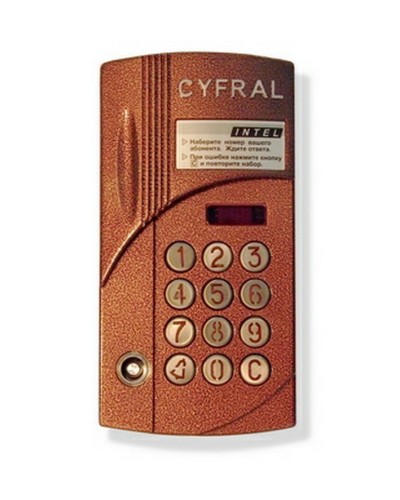 Блок вызова аудиодомофона на 400 абонентов Цифрал ИНТЕЛ в Батайске Блоки вызова многоабонентные Pintop.ru